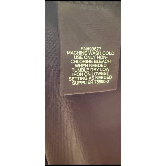 Liz Claiborne Career Woman Black Short Sleeve Top 3X Liquid Knit Short Sleeve - Picture 5 of 7